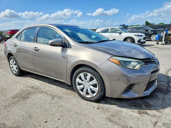2016 TOYOTA COROLLA L/LE — Passenger 3/4