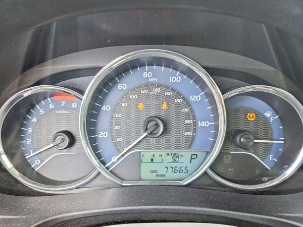 2016 TOYOTA COROLLA L/LE — ODOM