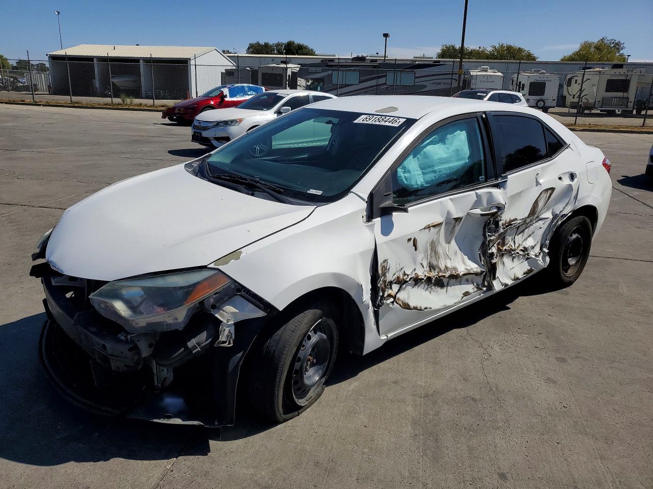 2014 TOYOTA COROLLA L/LE — Front 3/4