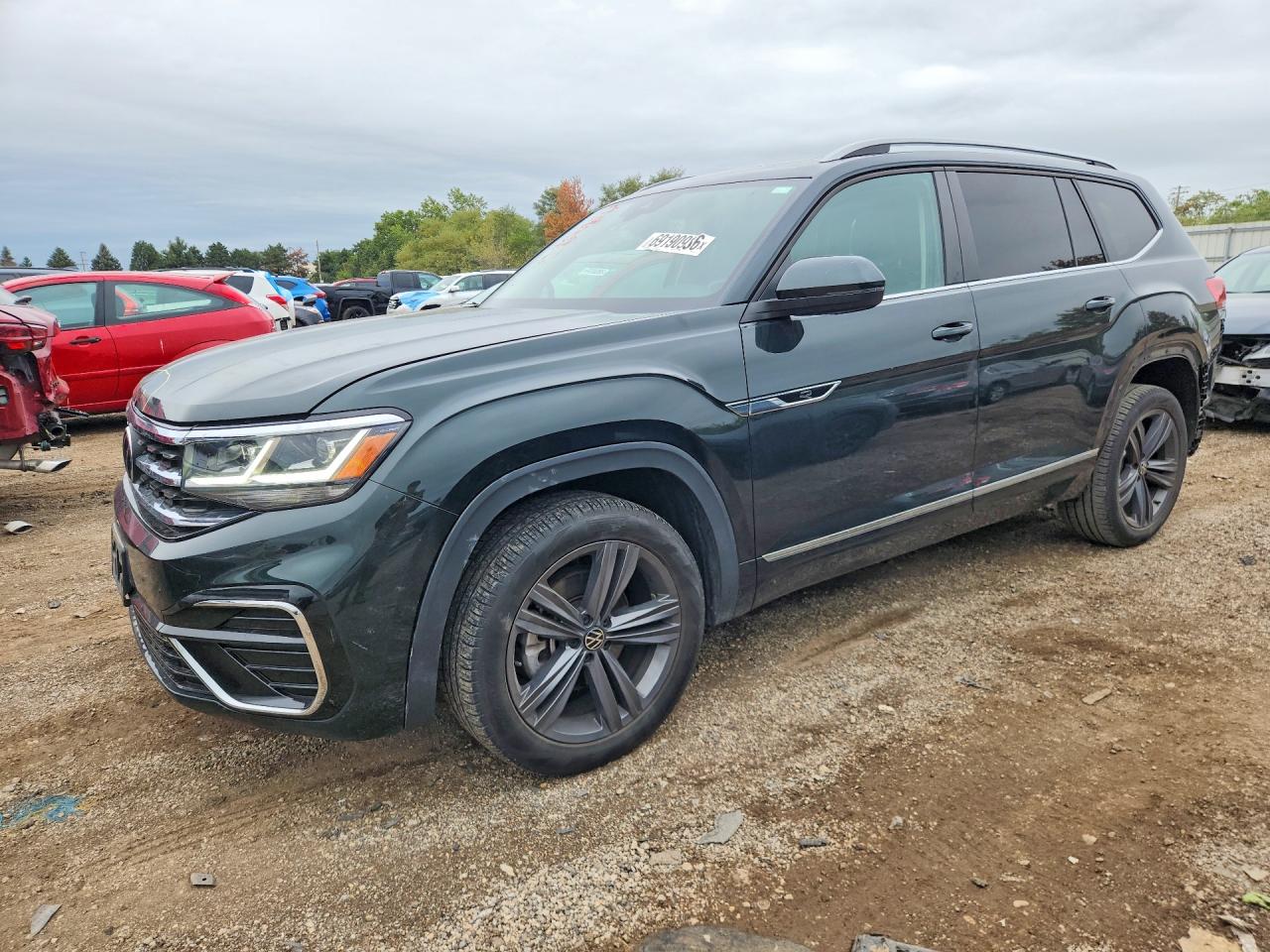 2022 VOLKSWAGEN ATLAS — Front 3/4