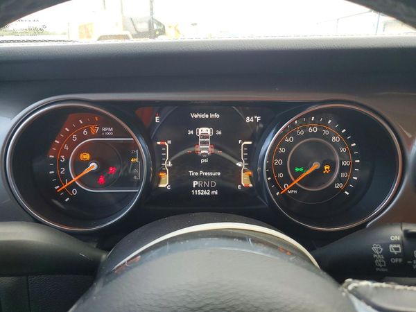2018 JEEP WRANGLER UNLIMITED — ODOM