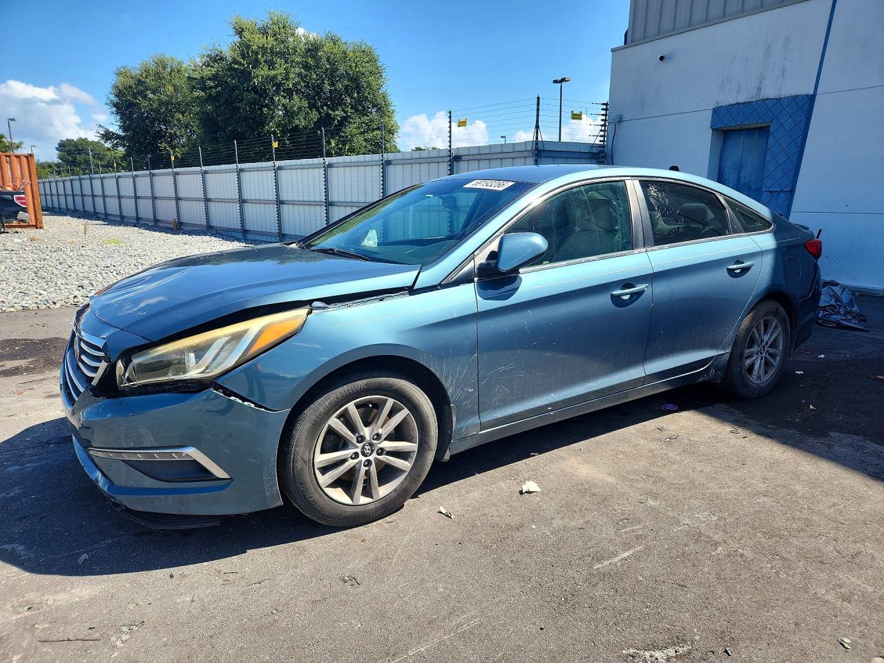 2015 HYUNDAI SONATA SE, ECO — Front 3/4