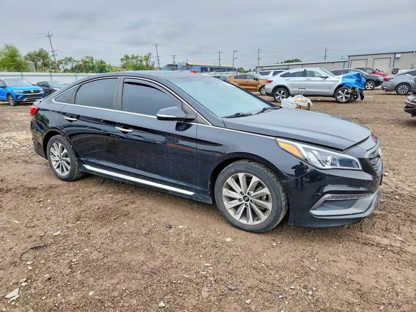 2017 HYUNDAI SONATA — Passenger 3/4