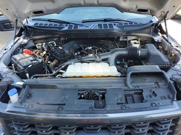 2025 FORD F150 — Engine bay