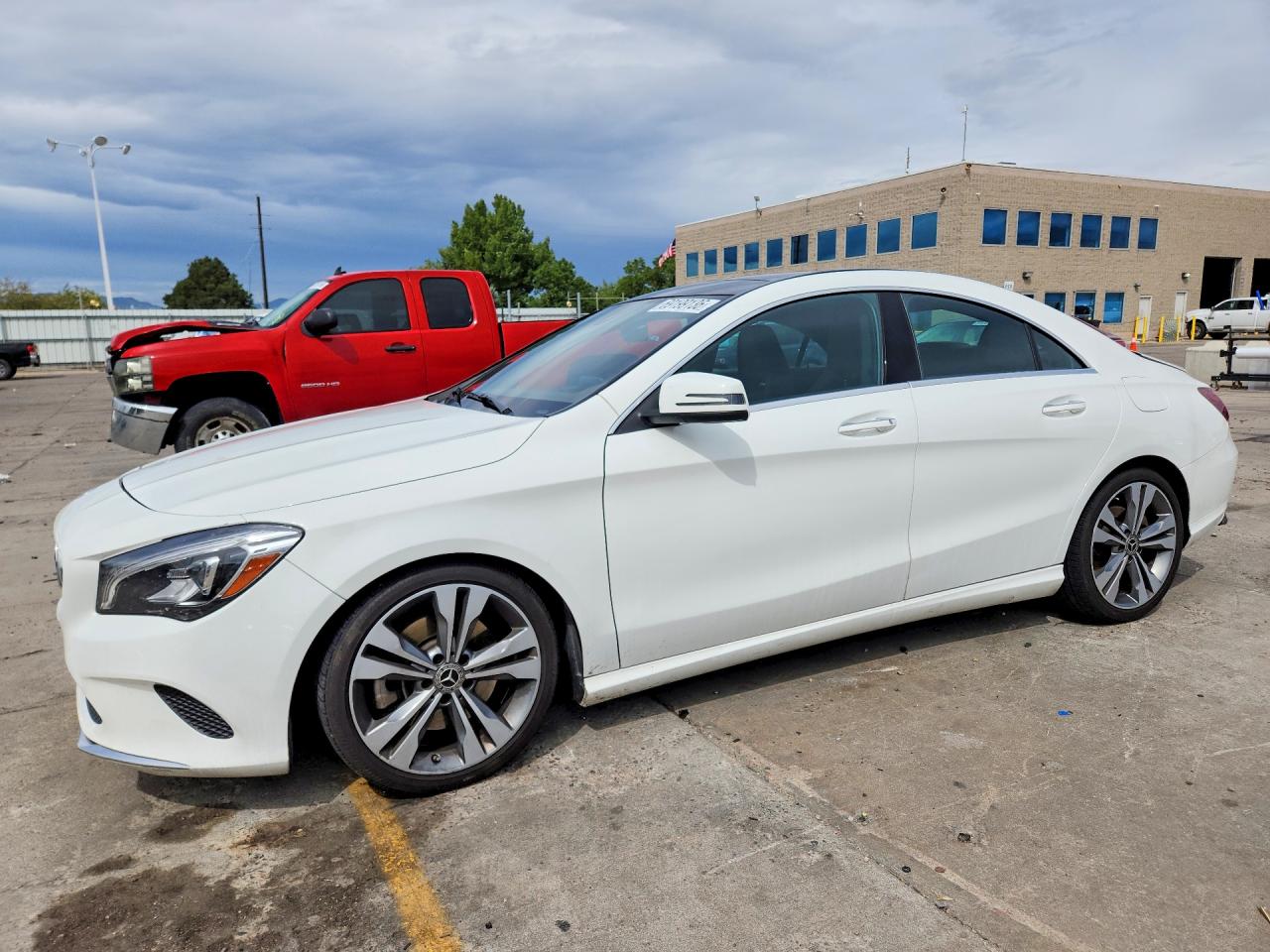 2018 MERCEDES-BENZ CLA — Front 3/4