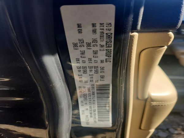 2013 JEEP CHEROKEE Limited — VINS