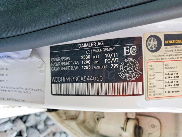 2012 MERCEDES-BENZ E E550 4-MATIC