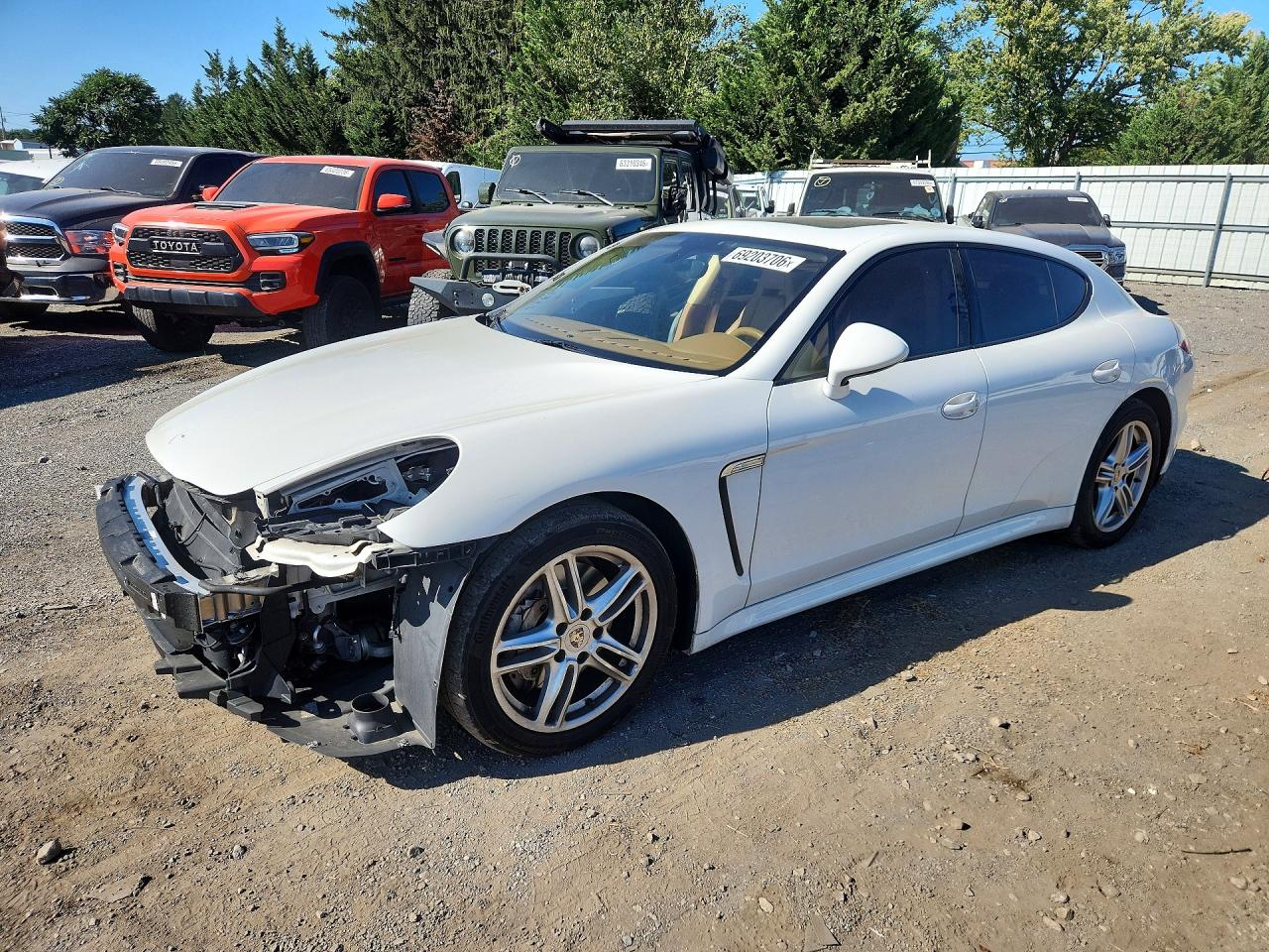 2012 PORSCHE PANAMERA — Front 3/4