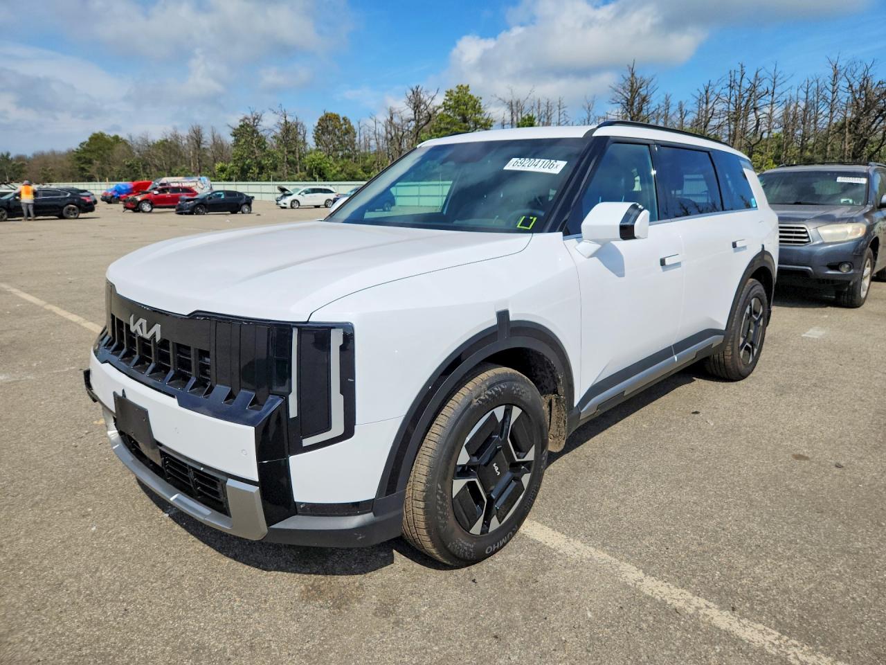 2027 KIA TELLURIDE EX AWD — Front 3/4