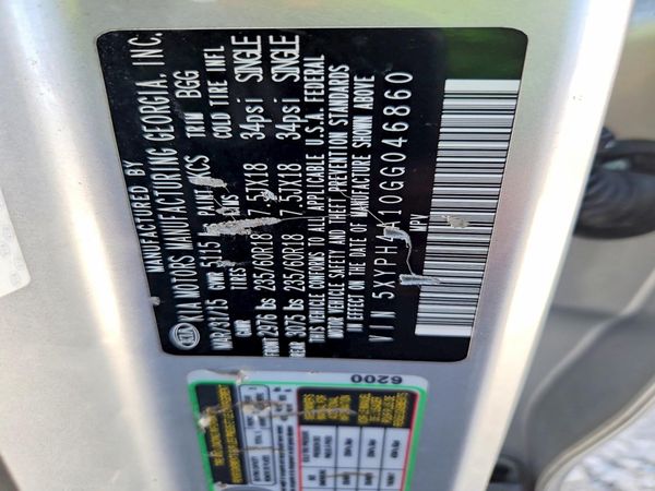 2016 KIA SORENTO EX