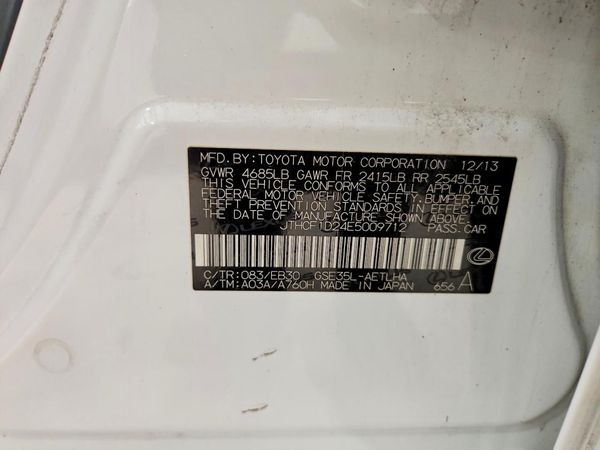 2014 LEXUS IS 250