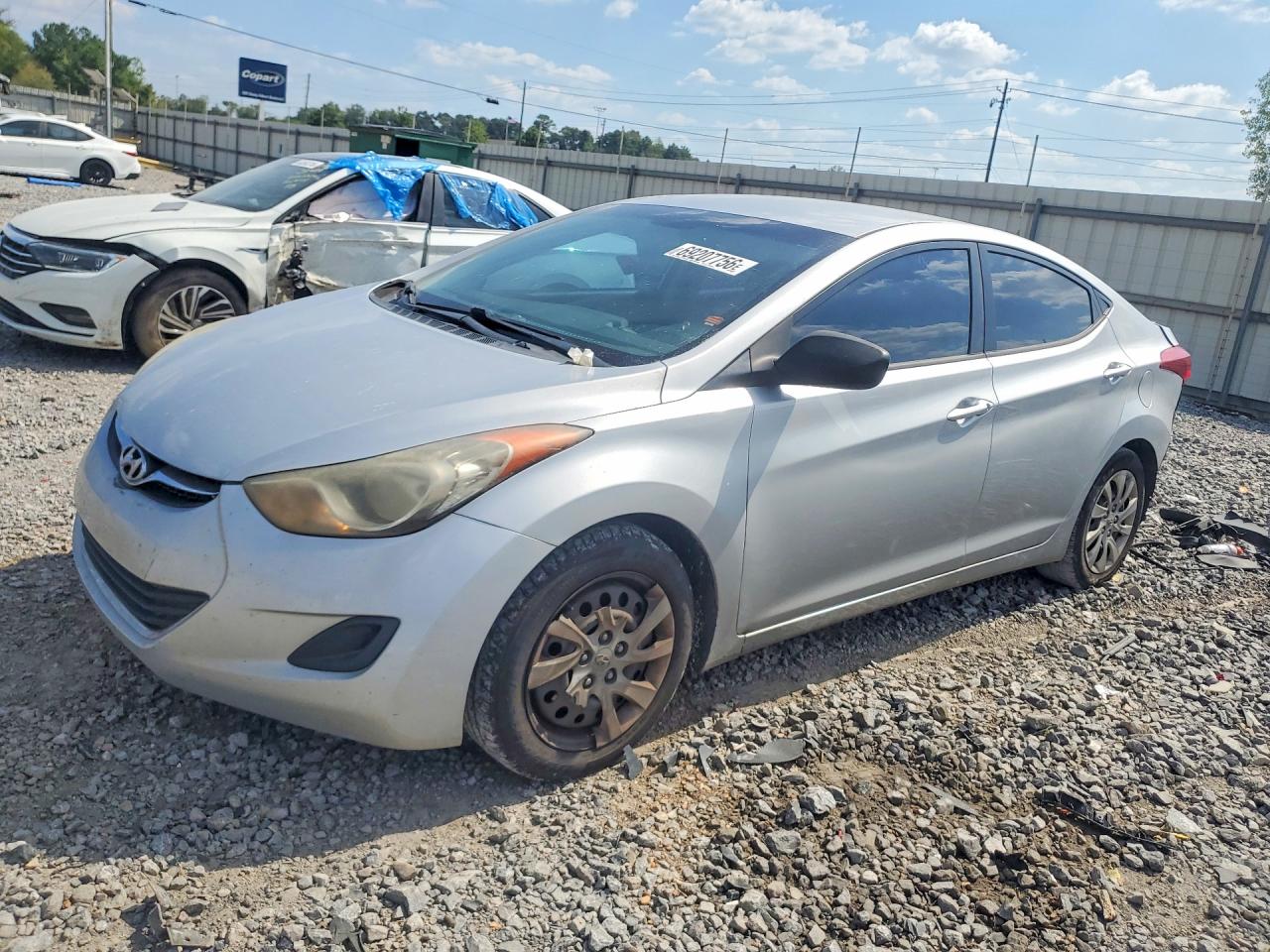 2012 HYUNDAI ELANTRA — Front 3/4