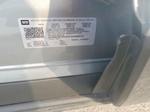 2026 CHEVROLET BLAZER 2LT — VINS