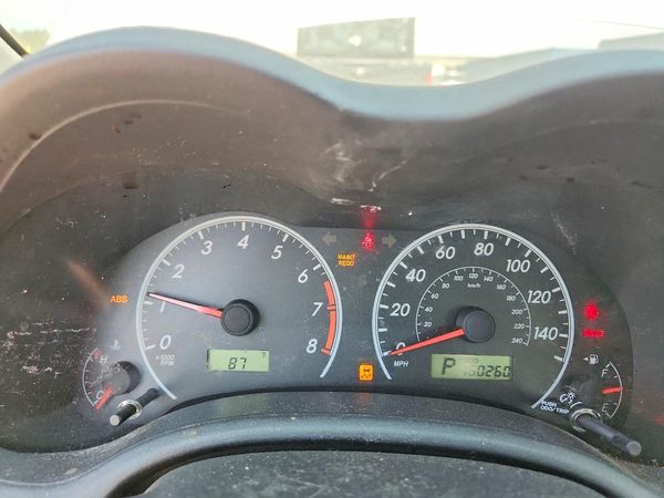 2012 TOYOTA COROLLA — ODOM