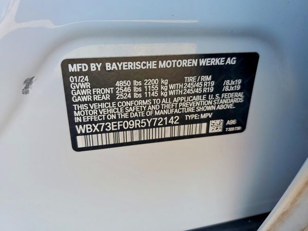 2024 BMW X1 xDrive28i — VINS