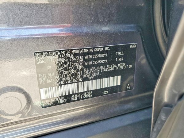 2024 TOYOTA RAV4 XLE Premium — VINS
