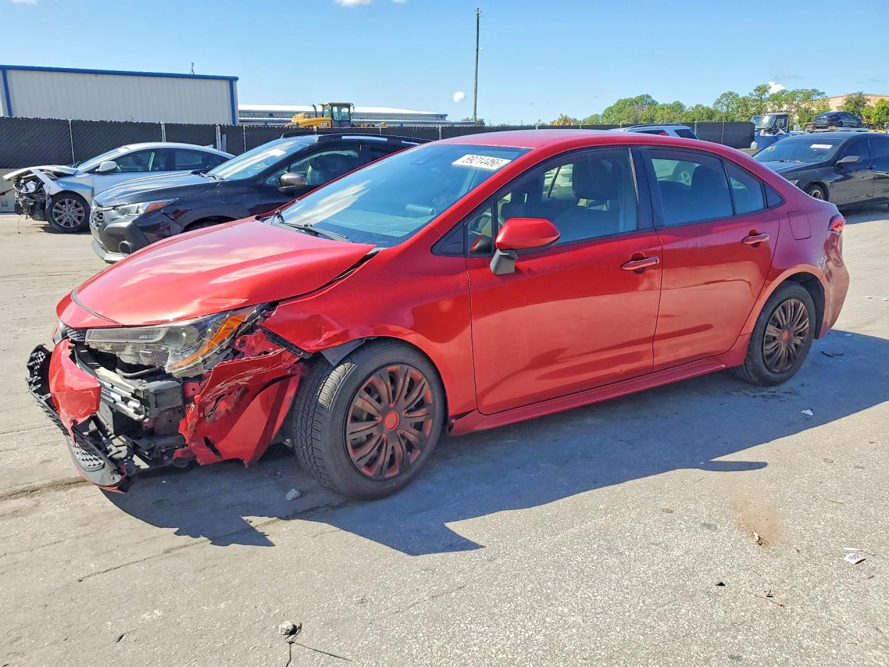 2020 TOYOTA COROLLA LE — Front 3/4