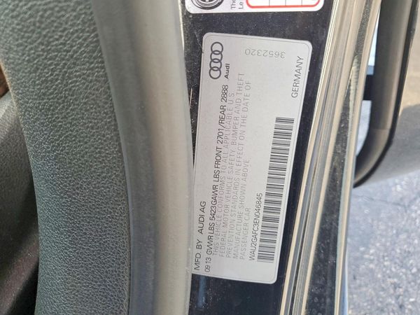2014 AUDI A7 — VINS