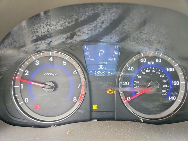 2012 HYUNDAI ACCENT GL (Middle-low grade) — ODOM