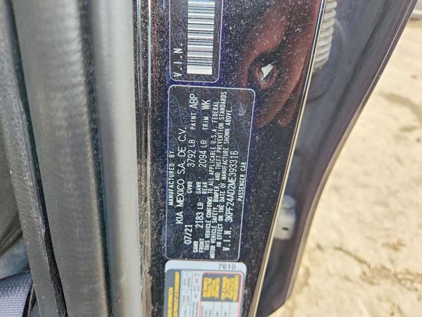 2021 KIA FORTE FE, LXS — VINS