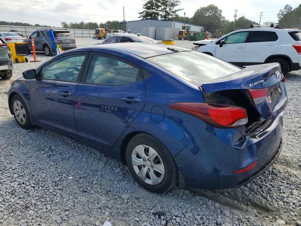 2016 HYUNDAI ELANTRA — DSRA