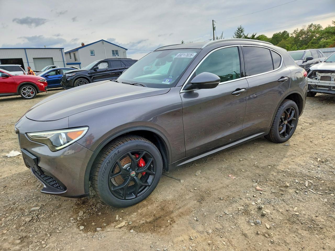 2019 ALFA ROMEO STELVIO TI AWD — Front 3/4
