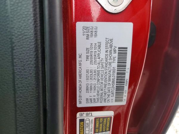 2021 ACURA RDX SH-AWD Tech — VINS