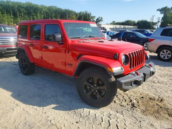 2020 JEEP WRANGLER UNLIMITED Unlimited Sahara — Passenger 3/4