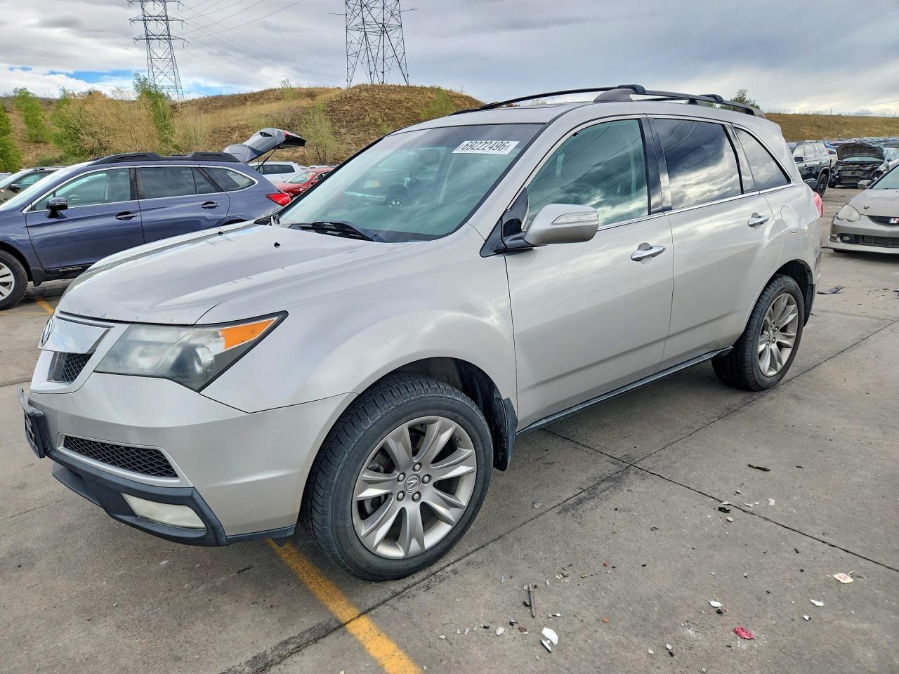 2012 ACURA MDX Advance Ent. — Front 3/4