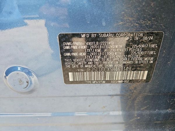 2025 SUBARU FORESTER