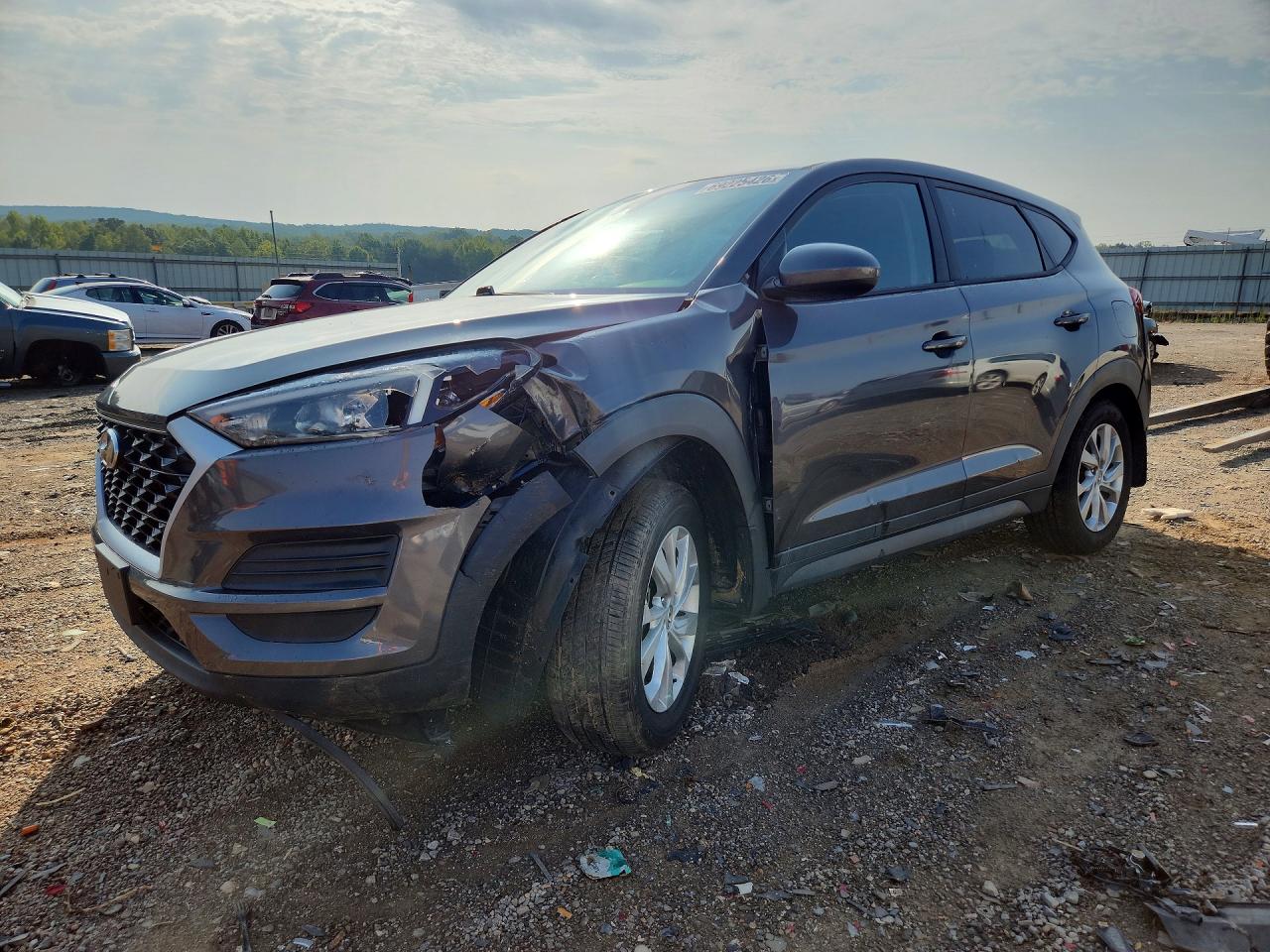2020 HYUNDAI TUCSON — Front 3/4
