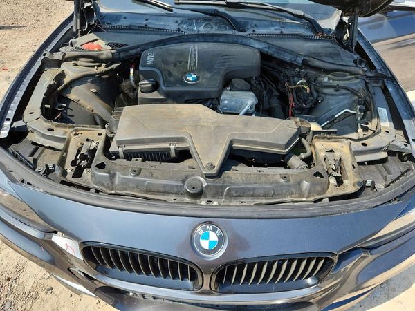 2014 BMW 328 — Engine bay