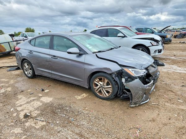 2019 HYUNDAI ELANTRA — Passenger 3/4
