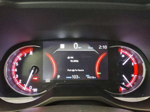 2023 TOYOTA RAV4 XLE — ODOM