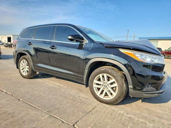 2016 TOYOTA HIGHLANDER Base/Hybrid — Passenger 3/4