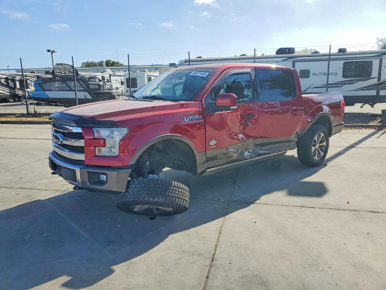 2017 FORD F150 SuperCrew — Front 3/4