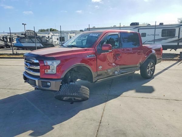 2017 FORD F150 SuperCrew — Front 3/4
