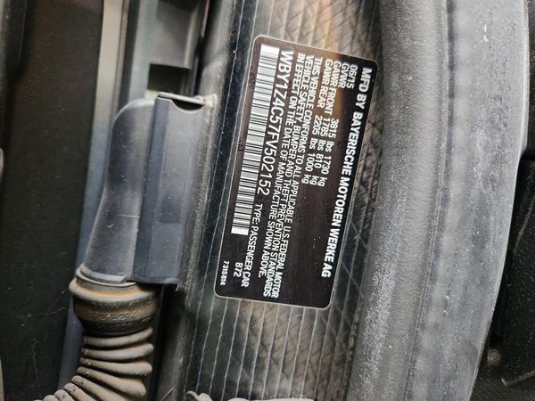 2015 BMW I3 Range Extender