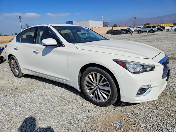 2023 INFINITI Q50 Luxe — Passenger 3/4