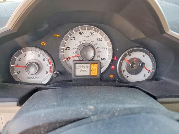 2012 HONDA PILOT EXL-N — ODOM