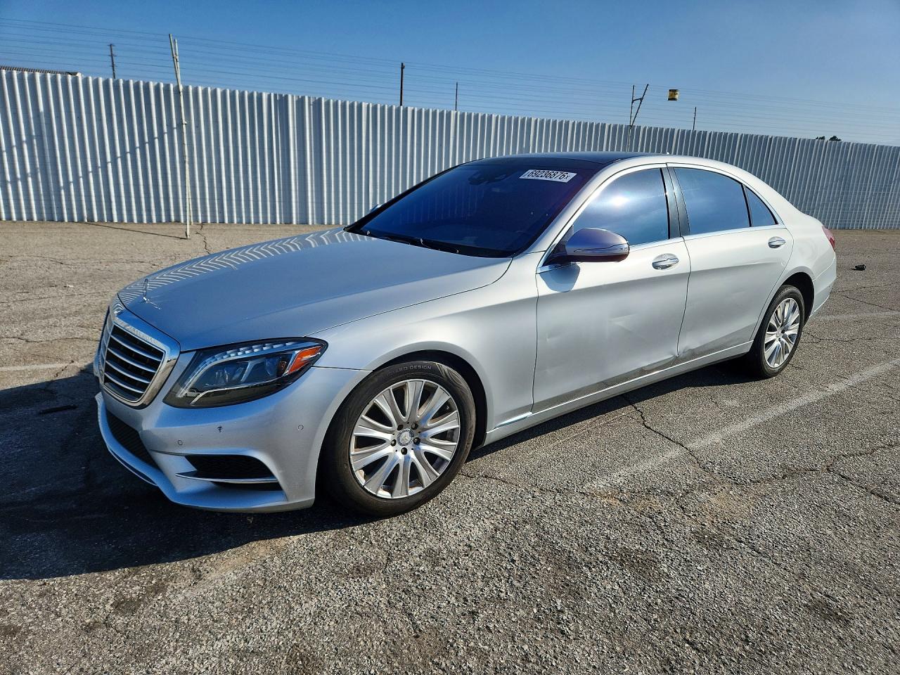 2014 MERCEDES-BENZ S S550 — Front 3/4