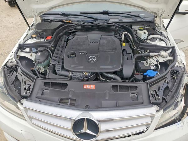2013 MERCEDES-BENZ C C300 — Engine bay