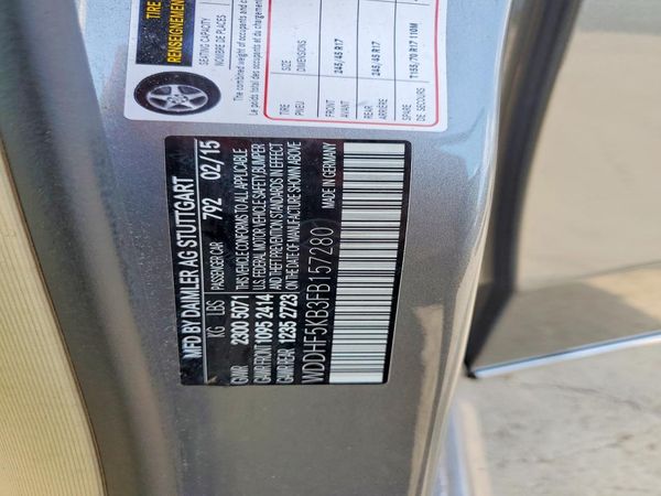 2015 MERCEDES-BENZ E E350