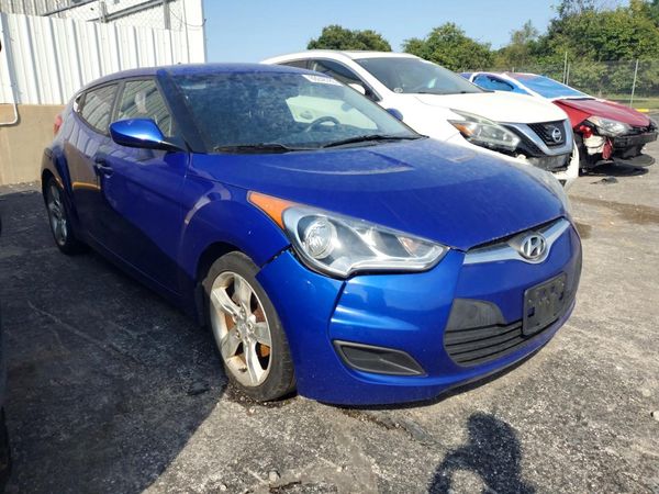 2012 HYUNDAI VELOSTER — Passenger 3/4
