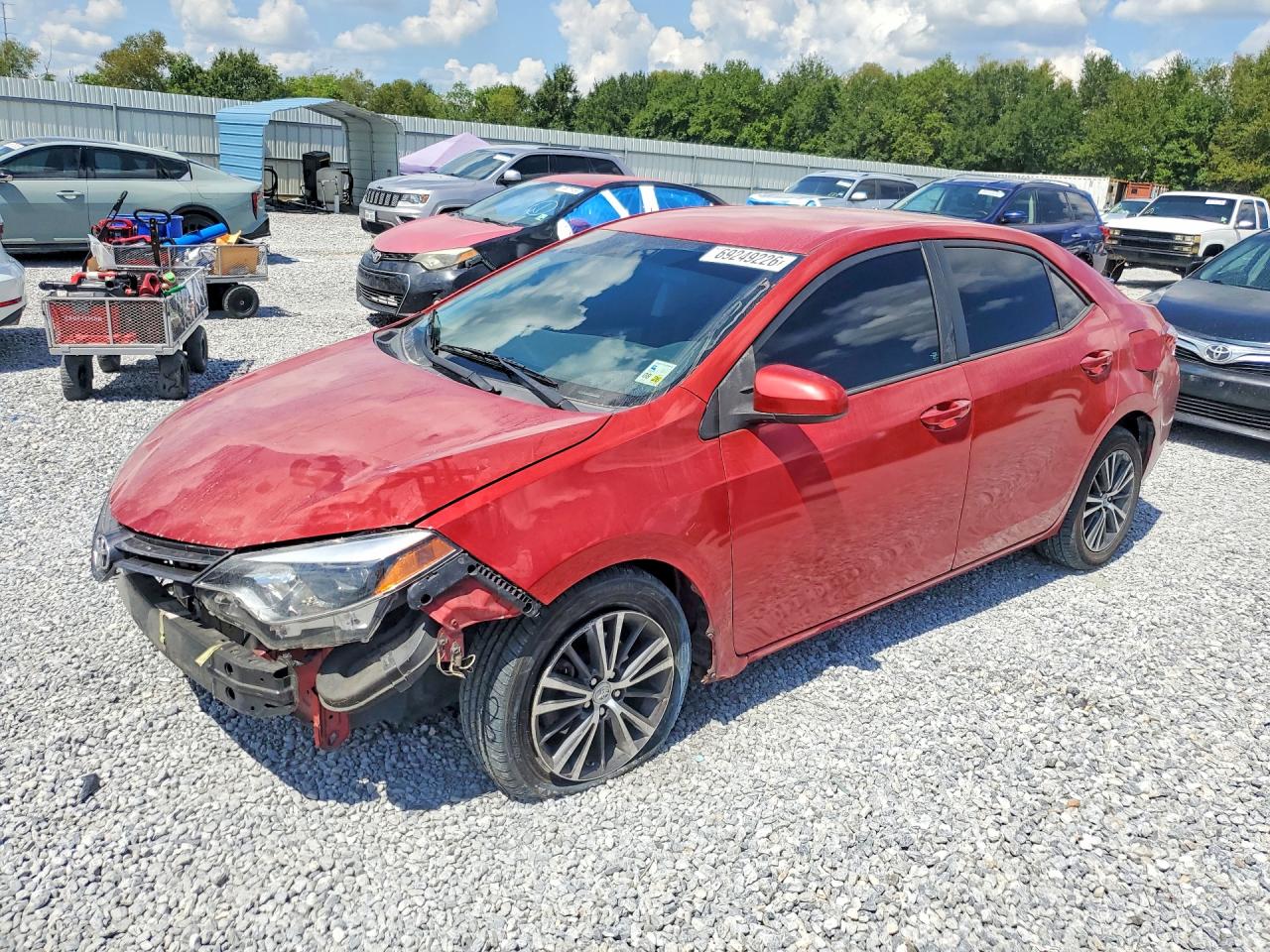 2016 TOYOTA COROLLA L/LE — Front 3/4
