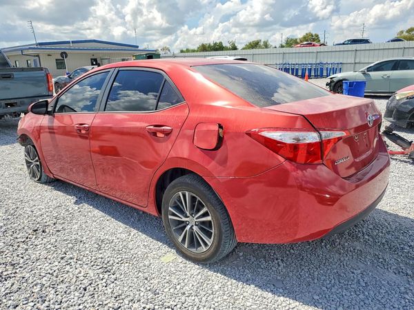 2016 TOYOTA COROLLA L/LE — DSRA
