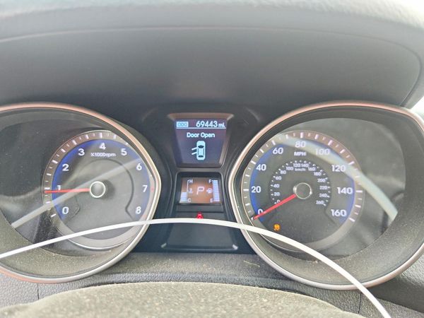 2013 HYUNDAI ELANTRA — ODOM