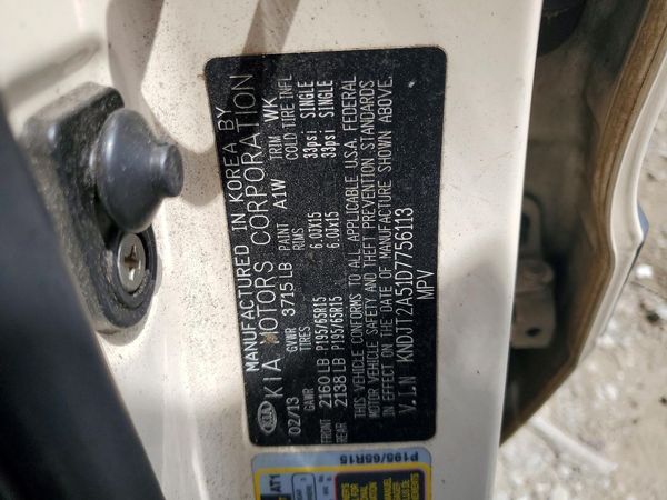 2013 KIA SOUL All Trims