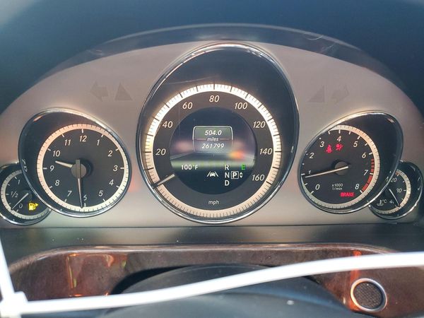 2013 MERCEDES-BENZ E-CLASS E350 4-MATIC — ODOM