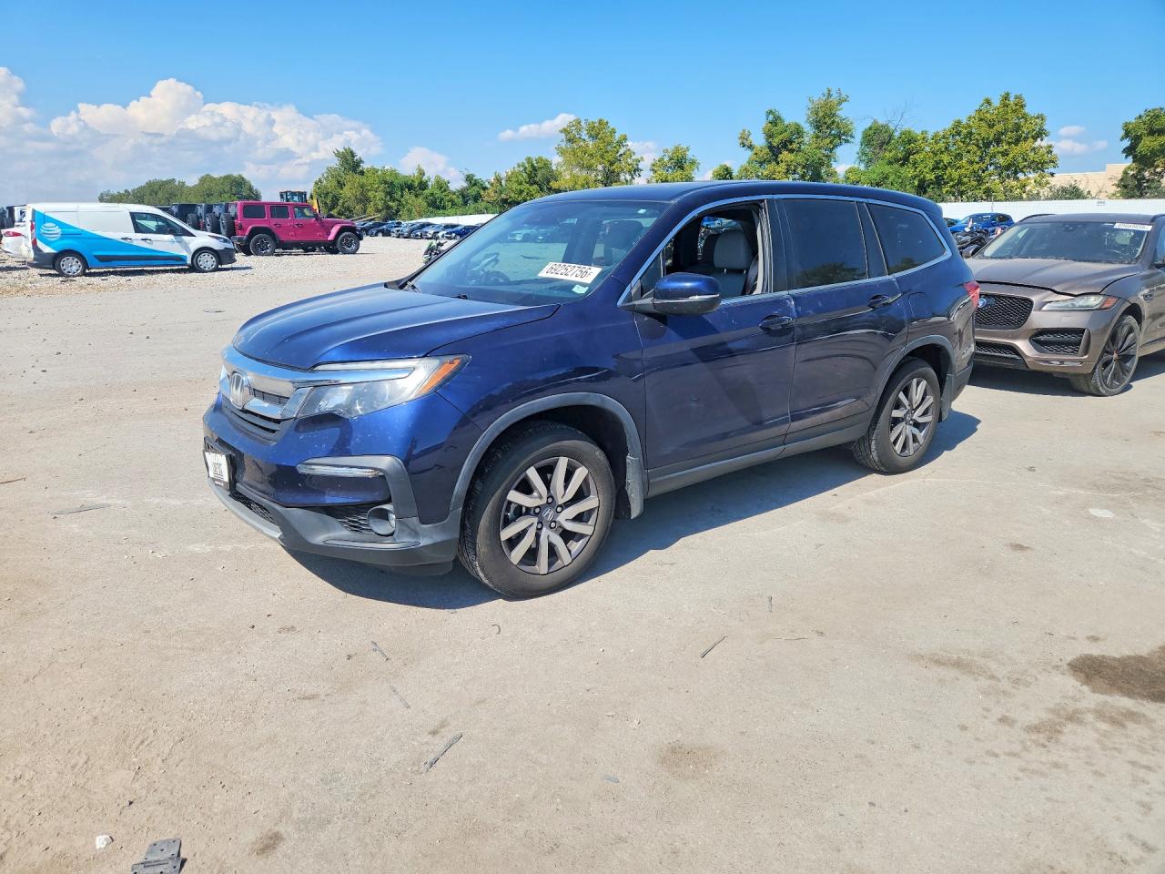 2020 HONDA PILOT — Front 3/4